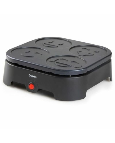 Plancha para Crepes Domo 600W: Crea Deliciosos Crepes Caseros
