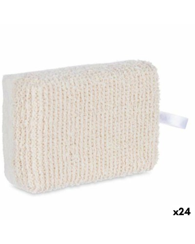 Rengöringssvamp Vit Beige 14 x 5 x 9 cm (24 antal)