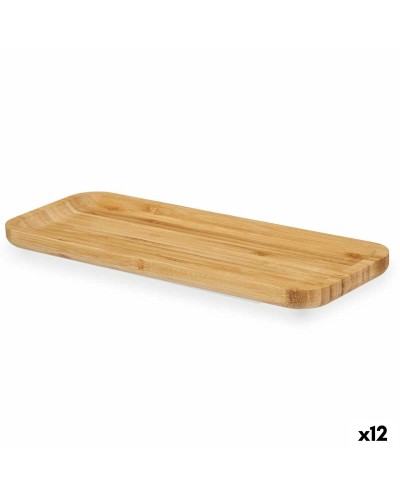 Välipalatarjotin Ruskea Bambu 29,5 x 1,6 x 11,5 cm Aperitiivi (12 osaa)