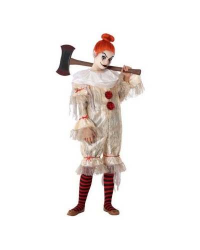 Disfraz Niño Beige Asesino - Halloween, Carnaval - 1 Pieza
