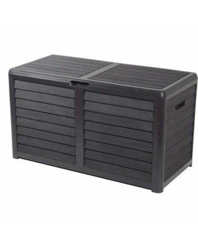 Cofre EDA Gris Oscuro - 44 L - Plástico Resistente - Organización Doméstica
