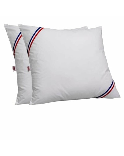 Coussins DODO Blancs Déhoussables 60x60cm 2pcs : Confort et Style pour Votre Maison

