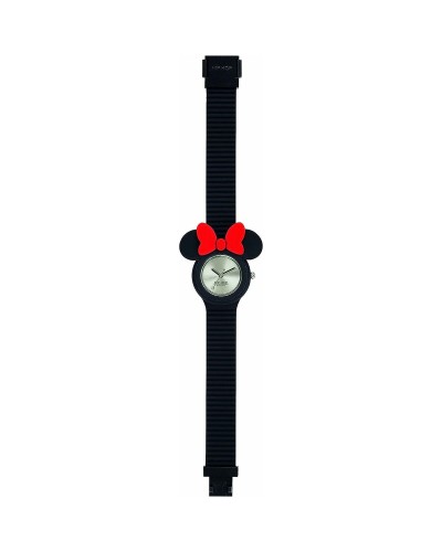 Hip Hop Damenuhr MINNIE ICONIC Schwarz Ø32mm - Stil & Trend
