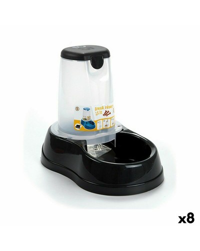 Cuenco para Perros Stefanplast, 1,5 L, Dimensiones 18,5 x 22,5 x 29 cm, Juego de 8
