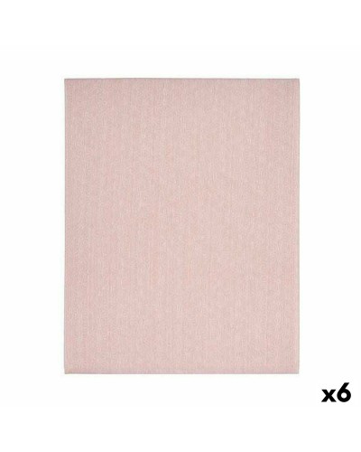 Bordsduk Tunn kanvas Anti-fläckar Stjärna 140 x 180 cm Rosa (6 antal)