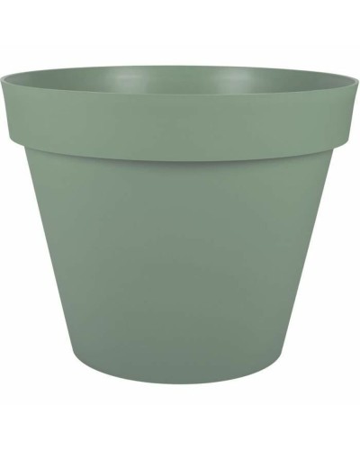 EDA Topf Rund aus Grünem Kunststoff | Durchmesser 60 cm | Ideal für Pflanzen und Außendekoration
