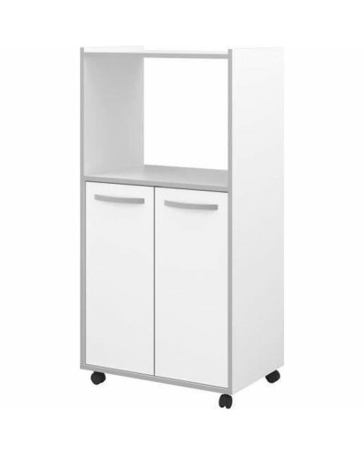 Gemakkelijk verplaatsbare meubels Grijs Melamine Verchroomd 60 x 43 x 118 cm