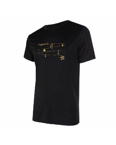 Trangoworld Loiba Men's Black T-Shirt - Technical Breathable Trekking Running
