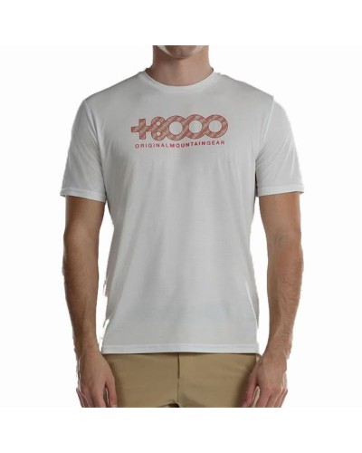 Miesten T-paita +8000 Usame Valkoinen