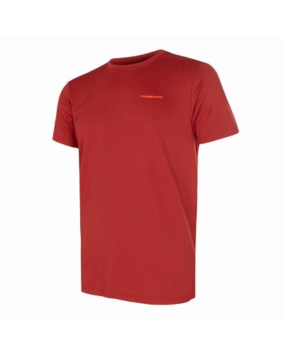 Trangoworld Ovre : T-shirt Homme Rouge Respirant Trekking
