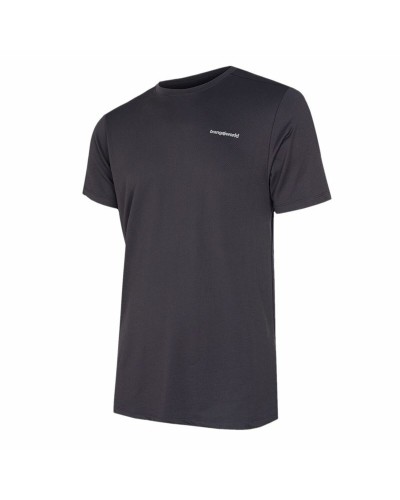 Trangoworld Ovre T-shirt Homme Manches Courtes Grise Respirante Randonnée
