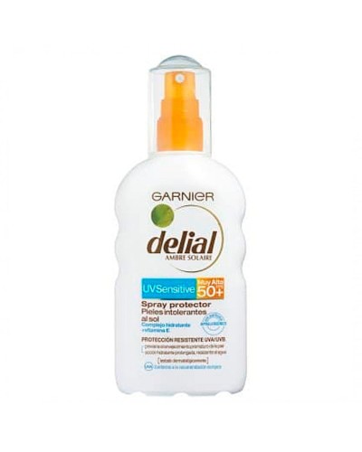 Garnier Delial Spray Solaire SPF50+ Advanced Sensitive 200ml - Haute Protection
