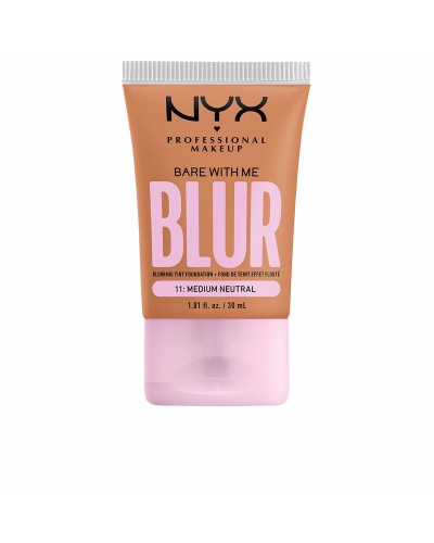 Foundationkräm NYX Bare With Me Blur Nº 14 Medium tan 30 ml