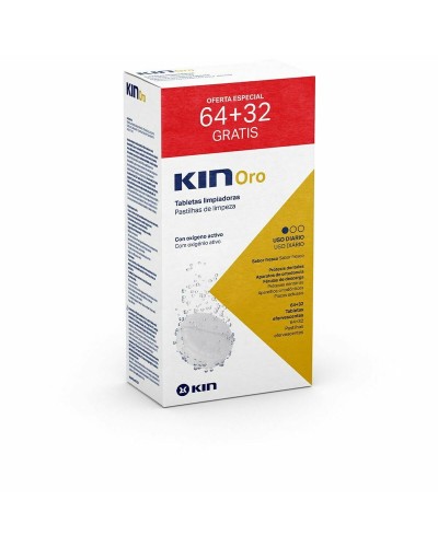 Reinigingstabletten voor Vals Gebit Kin Kin Oro