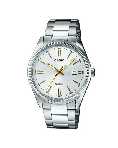 Casio Damen Klein Elegance - Ø 32mm - Silbernes Zifferblatt - Casual Chic
