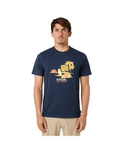 T-shirt Rip Curl Framed Marinblå Män