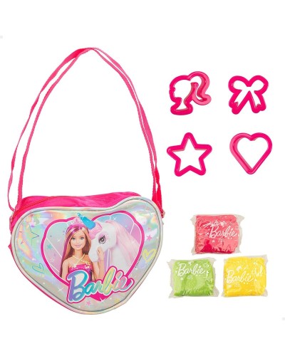 Barbie Fashion: Set de Plastilina Creativa 8pz (300g) - Juego Moldeable
