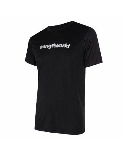 Trangoworld Cajo Th Schwarz: Atmungsaktives Kurzarm-T-Shirt für Herren
