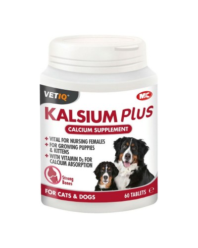 Planet Line Kalsium Plus | Complément de Calcium pour la Santé Osseuse | 60 Comprimés
