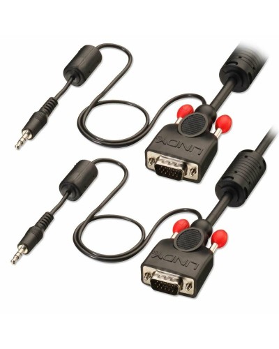 Câble VGA LINDY 2m | Haute vitesse | Transmission de données fiable | Connexion écran à PC
