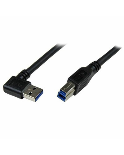Startech Câble USB 3.0 vers Micro USB - 1m - Noir - Angle - Charge & Données
