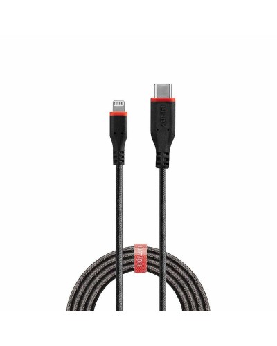 USB-kabel LINDY 31285 Zwart 50 cm