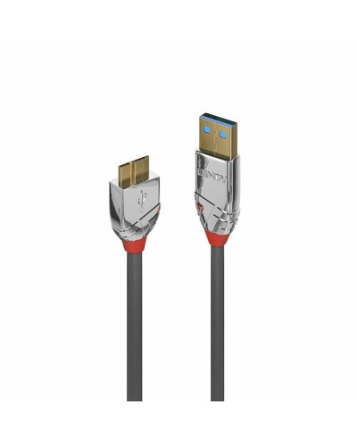 LINDY Micro USB 2.0 Cable Grey - Charging & Data Transfer
