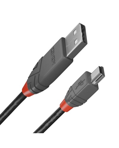 Kabel Micro USB LINDY 36725 5 m Zwart
