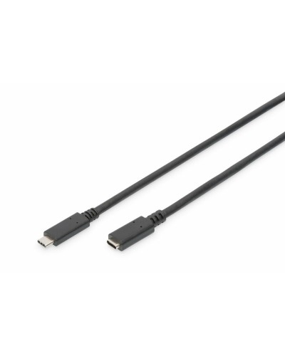 USB-C-Kaapeli Digitus AK-300210-007-S Musta 70 cm