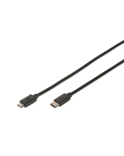 Digitus USB-C Kabel 1.8m Schwarz - Schnellladung & Datenübertragung
