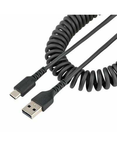 Startech Cable USB A - USB C Negro 1m - Carga y Transferencia de Datos
