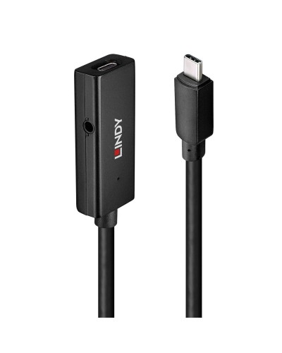 USB-C-kabel LINDY 43356 Svart 5 m
