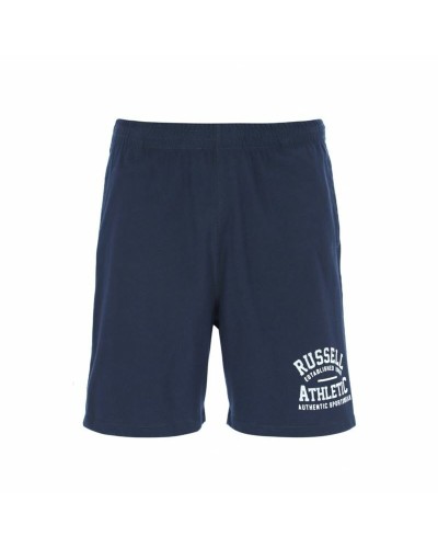 Russell Athletic Pantaloncino Sportivo Uomo A30091 Azzurro - Traspirante
