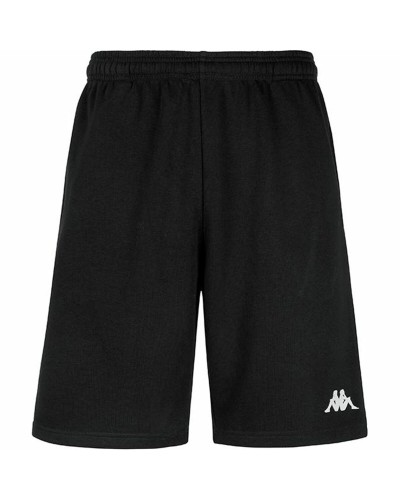 Kappa Blive Black Sports Shorts - Breathable, Training Running
