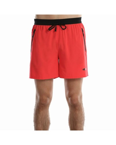 +8000 Krinen Short de Sport Femme - Rouge Cerise Montagne

