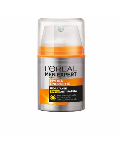 L'Oreal Men Expert Hydra Energetic SPF15 - Tratamiento Facial Hidratante Energizante de Día 50ml
