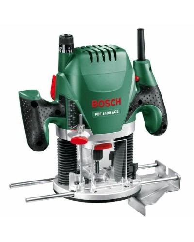 Bosch POF 1400 AE Défonceuse | 1400 W | Profondeur de coupe 60 mm | Accessoires inclus
