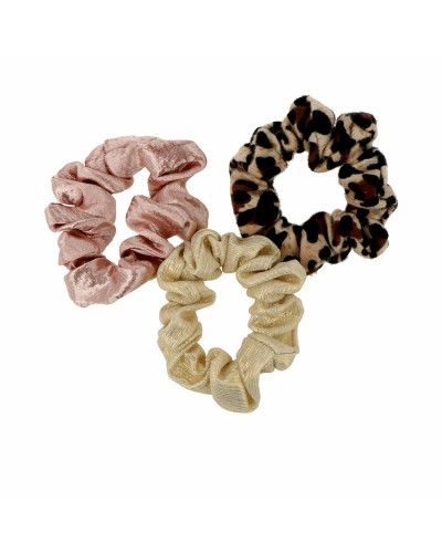 Gomas para el Pelo Inca Animal Print - Set de 3 Piezas para Moño y Coleta
