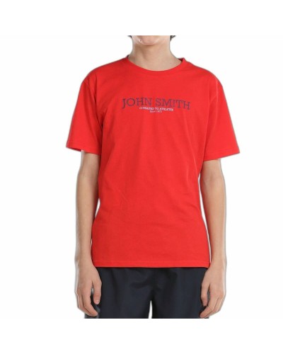 John Smith Jungen T-Shirt Ephebe Rot - Kurzarm Sport
