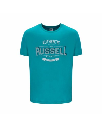 Miesten T-paita Russell Athletic Amt A30081 Akvamariini