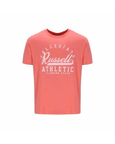 T-shirt med kortärm Russell Athletic Amt A30211 Korall Män
