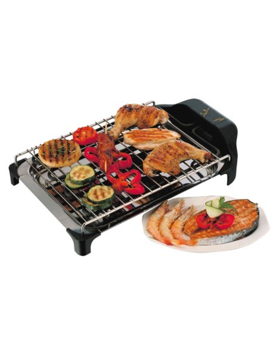 Jata BQ101 Elektrogrill Schwarz 2400W - Effizientes und Leistungsstarkes Grillen
