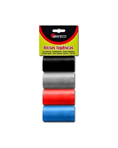 Borse della spesa in plastica Nayeco, Set da 16 unità (16 x 20 cm)