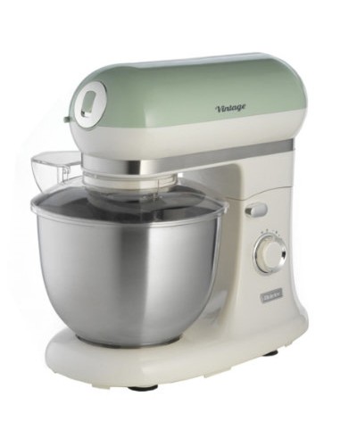 Ariete 1588 Küchenmaschine Grün - 1200W, 5.5L, Professioneller Rührbesen
