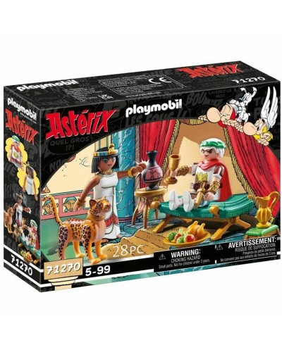 Playmobil Astérix: César y Cleopatra (71270) - Playset 28 Piezas
