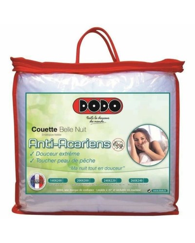 DODO Bettdecke Weiß Ultra Warm - 350 g/m² - Weich und Atmungsaktiv
