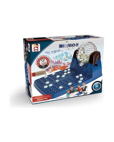 Bingo Chicos Deluxe Automático - 72 Cartones - 30x42x23cm - Juego Familiar
