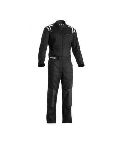 Sparco MS-5 Rennanzug Schwarz: FIA-Zugelassen, Komfort & Leistung
