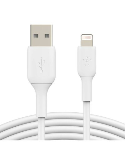 Belkin Lightning-auf-USB-Kabel 2m Weiß - Schnellladung & Synchronisation
