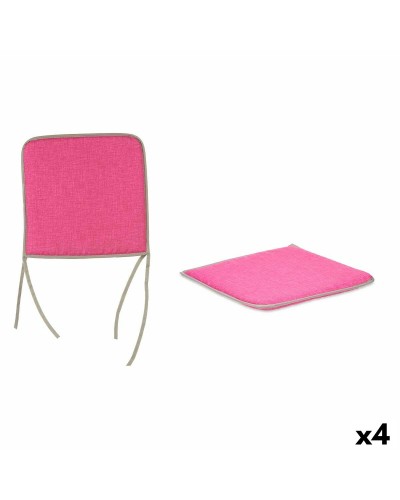 Coussins de Chaise 38x38 cm (4 Pièces) - Confort Supplémentaire pour Chaises de Cuisine, Salle à Manger ou Bureau
